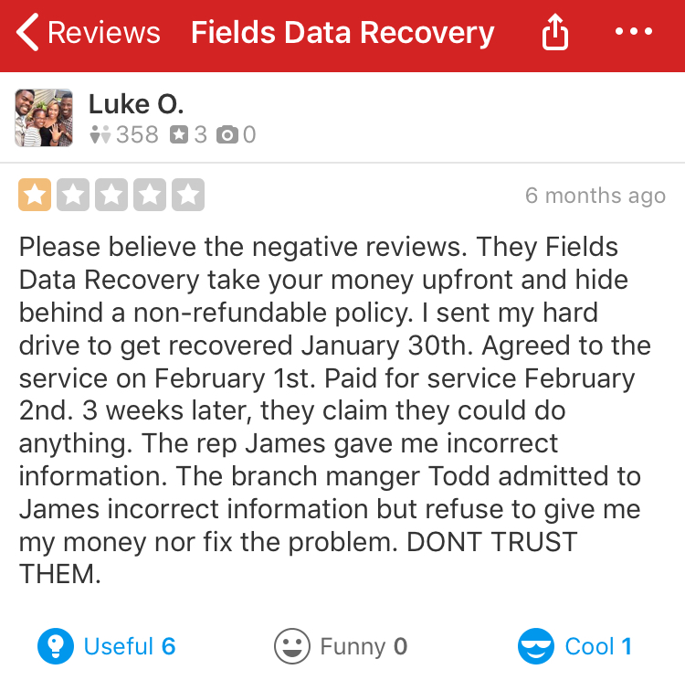 Luke O Yelp Review Luke O Yelp Review