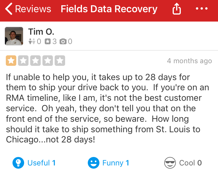 Tim O Yelp Review Tim O Yelp Review